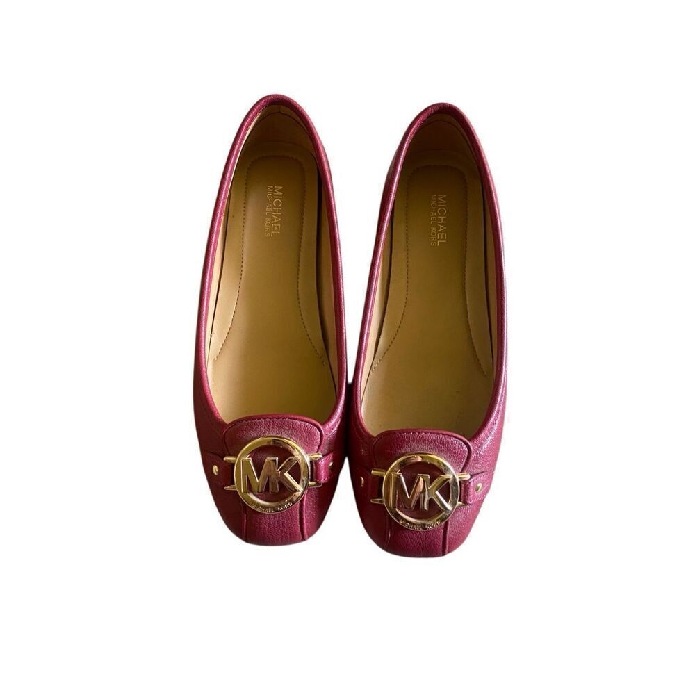 MK Michael Kors Shoes Flats Leather BALLERINA Electric size 6